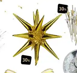 Nille Stjerne 3D folieballong, 67cm tilbud