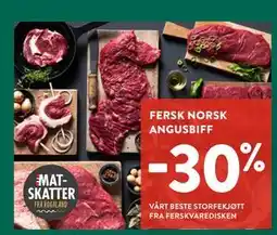 Jacobs FERSK NORSK ANGUSBIFF tilbud