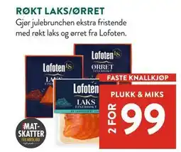 Jacobs RØKT LAKS/ØRRET tilbud