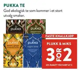 Jacobs PUKKA TE tilbud