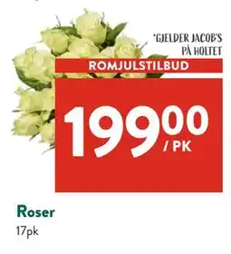 Jacobs Roser tilbud