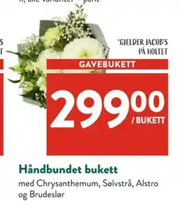 Jacobs Håndbundet bukett tilbud