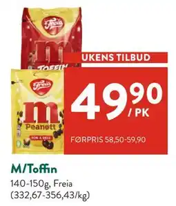 Jacobs M/Toffin tilbud