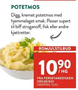 Jacobs POTETMOS tilbud