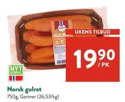 Jacobs Norsk gulrot tilbud