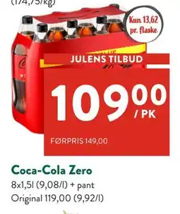 Jacobs Coca-Cola Zero tilbud