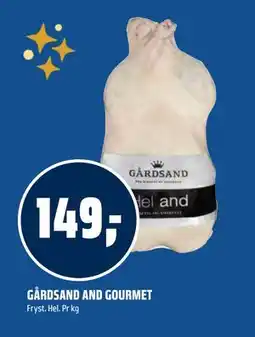 Coop Obs GÅRDSAND AND GOURMET tilbud
