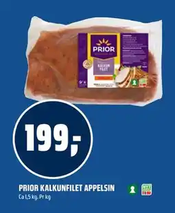 Coop Obs PRIOR KALKUNFILET APPELSIN tilbud