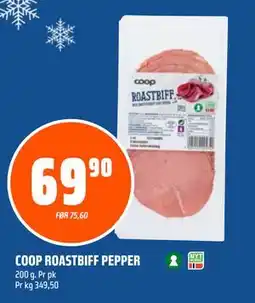 Coop Obs COOP ROASTBIFF PEPPER tilbud
