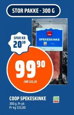 Coop Obs COOP SPEKESKINKE tilbud