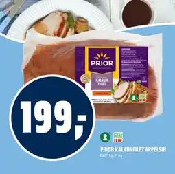 Coop Obs PRIOR KALKUNFILET APPELSIN tilbud