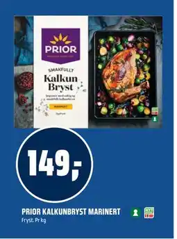 Coop Obs PRIOR KALKUNBRYST MARINERT tilbud