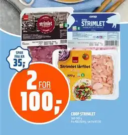 Coop Obs COOP STRIMLET tilbud