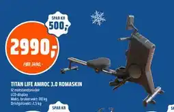 Coop Obs TITAN LIFE AMROC 3.0 ROMASKIN tilbud
