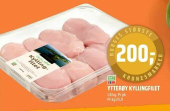 Coop Obs Ytterøy kyllingfilet tilbud