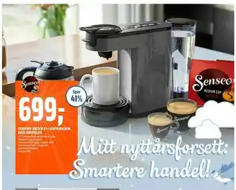Coop Obs Senseo® switch 3-i-1 kaffemaskin base hd6593/20 tilbud