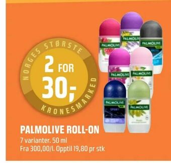Coop Obs Palmolive roll-on tilbud