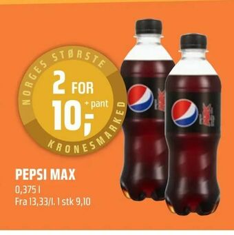 Coop Obs Pepsi max tilbud