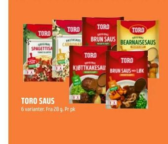 Coop Obs Toro saus tilbud