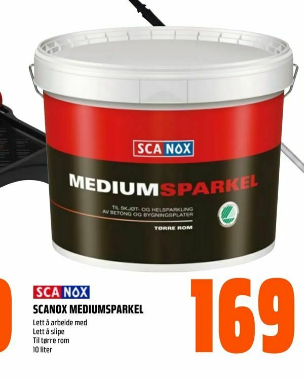 Obs Bygg Scanox mediumsparkel tilbud