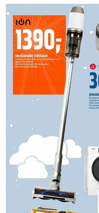 Coop Obs Ion 853696wr støvsuger tilbud