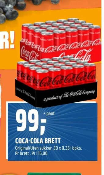Coop Obs Coca-cola brett tilbud
