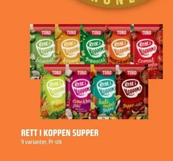 Coop Obs Rett i koppen supper tilbud