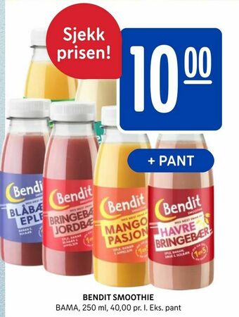 Rema 1000 BENDIT SMOOTHIE tilbud