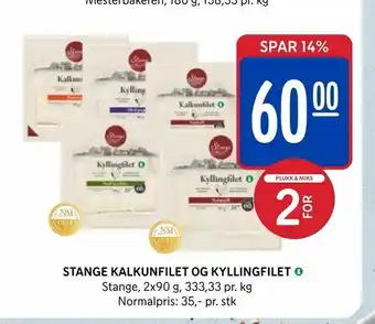 Rema 1000 Stange kalkunfilet og kyllingfilet tilbud