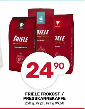 Coop Marked Friele frokost-/ presskannekaffe tilbud