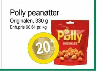 Joker Polly peanøtter tilbud
