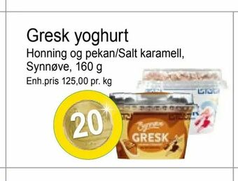 Joker Gresk yoghurt tilbud