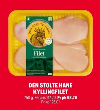 Coop Extra Den stolte hane kyllingfilet tilbud