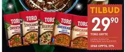 Coop Mega TORO GRYTE SPAR OPPTIL 29% tilbud