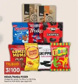 Coop Mega NIDAR/PANDA POSER tilbud