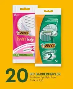 Coop Mega BIC BARBERHØVLER tilbud