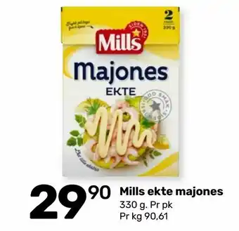 Coop Marked Mills ekte majones tilbud