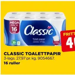 jem & fix CLASSIC TOALETTPAPIR tilbud