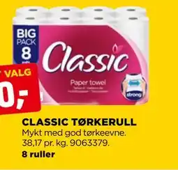 jem & fix CLASSIC TØRKERULL tilbud