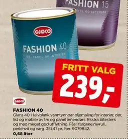 jem & fix FASHION 40 tilbud