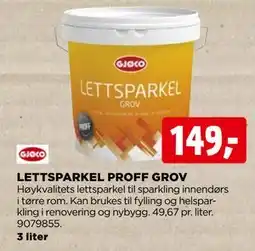 jem & fix LETTSPARKEL PROFF GROV tilbud