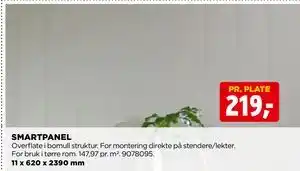 jem & fix SMARTPANEL tilbud