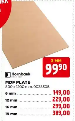 jem & fix MDF PLATE tilbud
