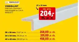 jem & fix VINKELLIST tilbud