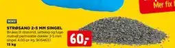 jem & fix STRØSAND 2-5 MM SINGEL tilbud