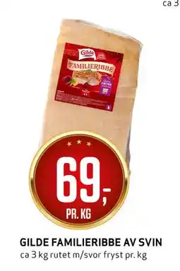 Bunnpris GILDE FAMILIERIBBE AV SVIN tilbud