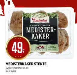 Bunnpris MEDISTERKAKER STEKTE tilbud