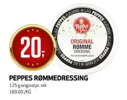 Bunnpris PEPPES RØMMEDRESSING tilbud