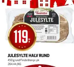 Bunnpris JULESYLTE HALV RUND tilbud