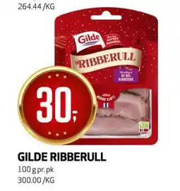 Bunnpris GILDE RIBBERULL tilbud